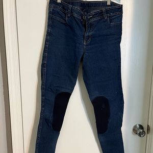 Irideon denim breeches